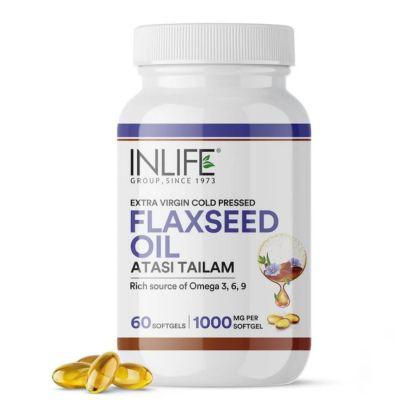 Inlife Flaxseed Oil, 60Caps