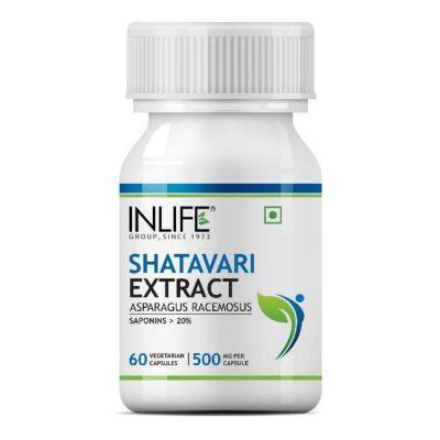 Inlife Shatavari Extract, 60Caps