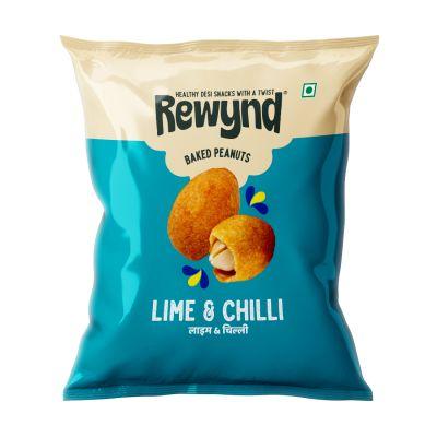 Rewynd Lime & Chilli Baked Peanut, 130gm