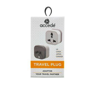 Accede Travel Plug (US, China, Japan, Canada), 1pc