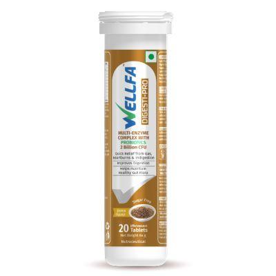 Wellfa Digesti-Pro Effervescent (Jeera), 20tabs