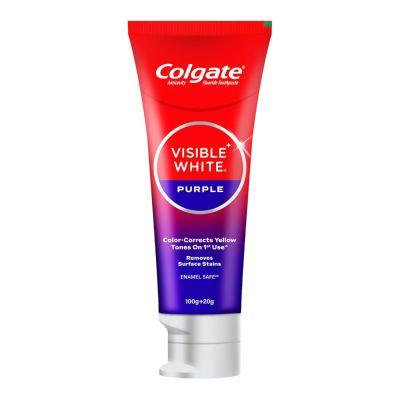 Colgate Visible White Purple Toothpaste, 100gm