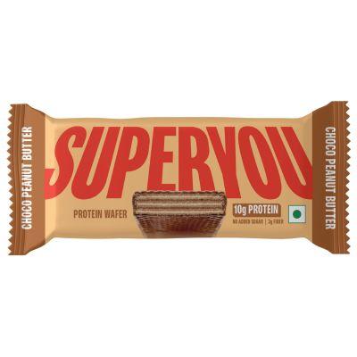 Superyou Choco Peanut Butter Protein Wafer Bar, 40gm