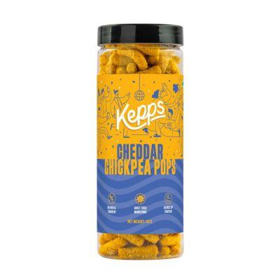 Kepps Cheddar Chickpea Pops, 110gm