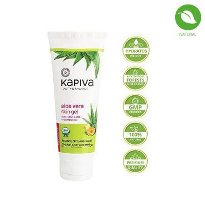 Kapiva Ayurveda 100% Organic Aloe Vera Skin Gel, 100gm