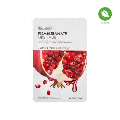 The Face Shop Real Nature Pomegranate Sheet Mask, 20gm