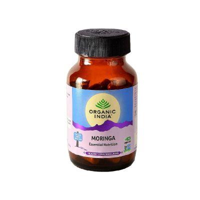 Organic India Moringa Essential Nutrition capsule, 60caps