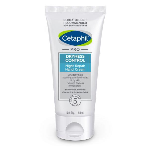 Cetaphil PRO Dryness Control Night Repair Hand Cream, 50ml