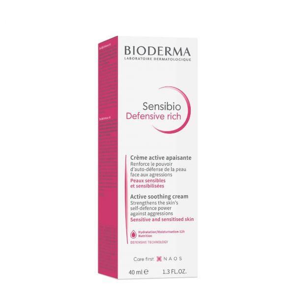Bioderma Sensibio Defensive Rich Active Soothing Cream Ml